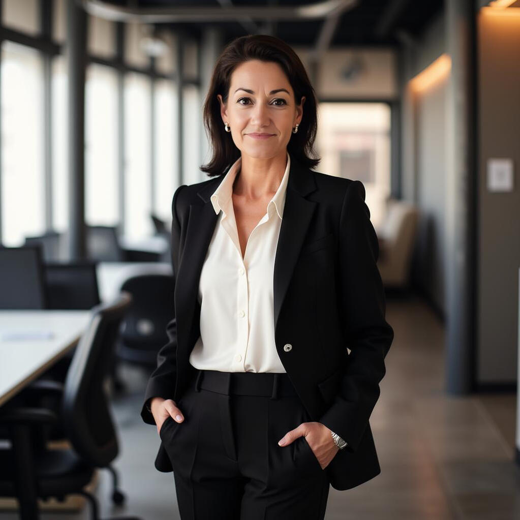 Mie Rajcic | Chief Operating Officer, Greenland Airport Mie Rajcic, Chief Operating Officer at Greenland Airport, standing in a professional office setting